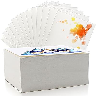 120 Sheets Cotton Watercolor Paper Cold Press Paper Pack for Kids