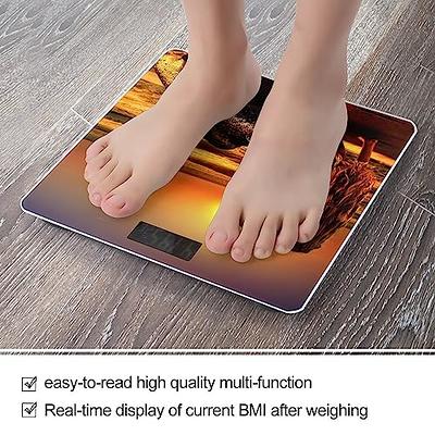 Travel Scale for Body Weight, Venugopalan Small Portable Body Weight Scales  Digital Bathroom Mirror Scale Mini Electronic Scale for Personal Health