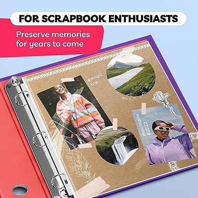 12x12 Scrapbook - Photo Album Pages for 3 Ring Binder - Scrapbook 12x12 - Scrapbook  Album 12x12-12x12 Scrapbook Page Protectors (12 x 12, 25 Sheets) - Scrapbook  12x12 Refill Pages - Yahoo Shopping