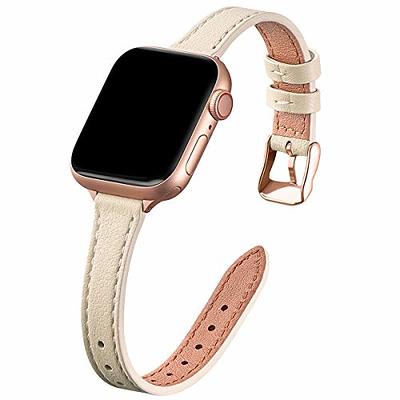 Genuine Leather Apple Watch Band Strap for iWatch Series 9 8 7 6 5 4 3  38mm/45mm