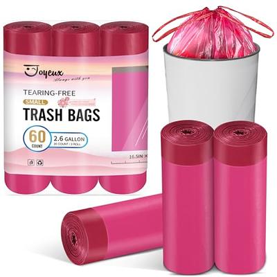 1.2 Gallon Small Trash Bags Garbage Bags, AYOTEE Mini Compostable Strong  Bathroom Wastebasket Can Liners trash Bags for Home Office Kitchen fit 5L,5