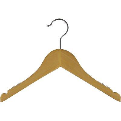 SONGMICS Kids Wooden Hangers 10 Pack, Solid Wood Baby Hangers, Children's  Coat Hangers with Pants Bar, Shoulder Notches, Swivel Hooks, 12.6 x 7.5