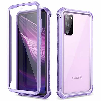 Dexnor for Samsung Galaxy S21 FE Case, [Built in Screen Protector and  Kickstand] Heavy Duty Military Grade Protection Shockproof Protective Cover  for