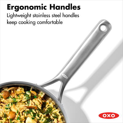 OXO Tri-Ply Stainless Mira Series 3.3qt Saute Pan