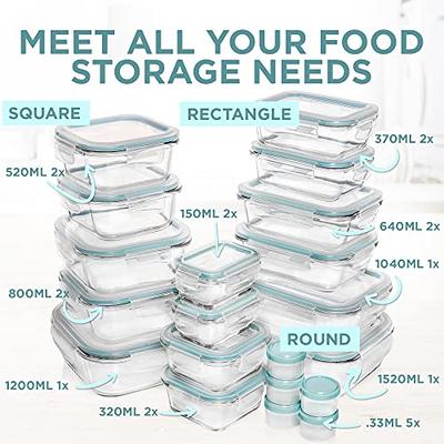 Razab HomeGoods Extra Large Glass Food Storage Containers