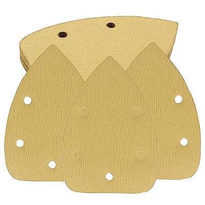 LotFancy 50PCS Sanding Pads For Black and Decker Mouse Sanders, Hook and  Loop Sander Paper, 12 Holes 