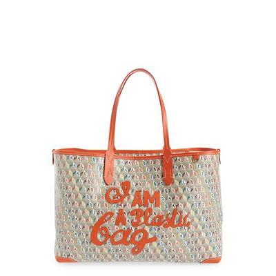 Anya Hindmarch I Am A Plastic Bag Recycled Canvas Large Cross-Body