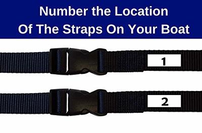 Easy-Release Buckle Tie-Down Straps
