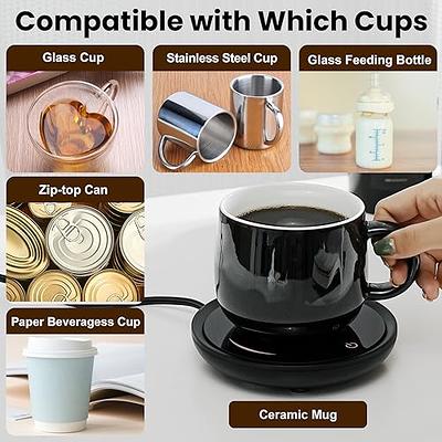 PUSEE Coffee Mug Warmer & Mug Set