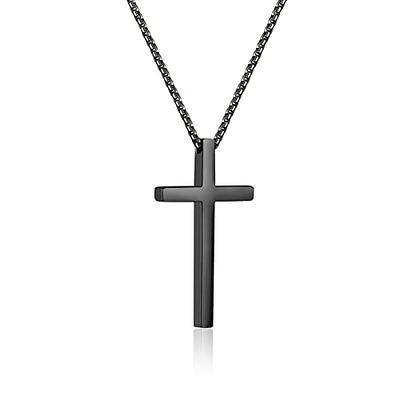 Duodiner Dog Tag Necklace for Men Boys, Stainless Steel Pendant Chain  American Flag Cross Baptism Religious Christian First Communion  Confirmation Jewelry Gifts Always Remember Black - Yahoo Shopping