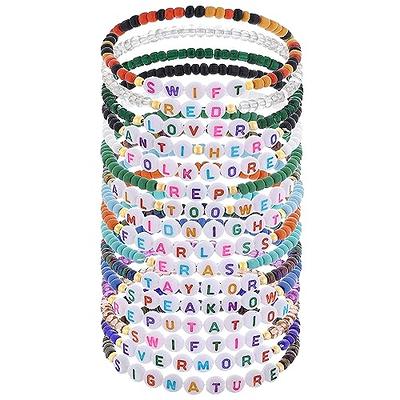 ERAS Personalized Custom Beaded Friendship Bracelets Taylor 