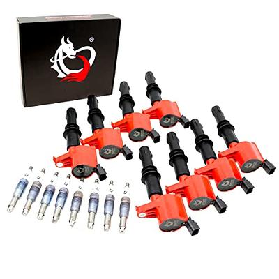 TRQ Premium High Performance Engine Ignition Coil Kit of 8 for Mercedes  Benz New