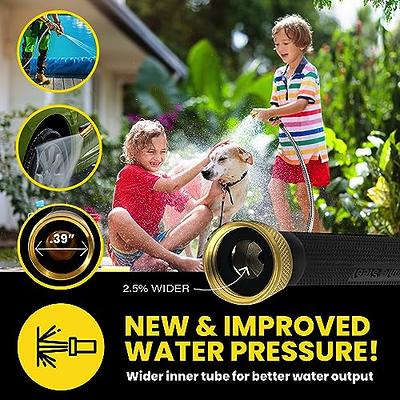 Bionic Steel Pro 50 FT Garden Hose with Nozzle, 304 Stainless Steel Metal  Water Hose 50Ft, Flexible Hose, Kink Free, Lightweight and Durable, Crush  Resistant Fitting, Easy to Coil, 500 PSI 2024 Model - Yahoo Shopping