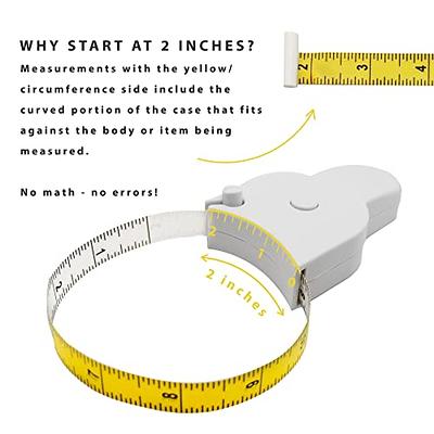 Mini Retractable Tape Measure  Retractable Tape Measurement - 1.5m/60inch  Black Tape - Aliexpress