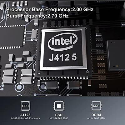  Blackview MP80 Mini PC Intel 12th N97(up to 3.6 GHz), 16GB  LPDDR5 512GB M.2 SSD Mini Desktop Computers Windows 11 Pro, Support Dual  LAN, 3 HDMI, 2.4/5G WiFi, 4K UHD : Electronics