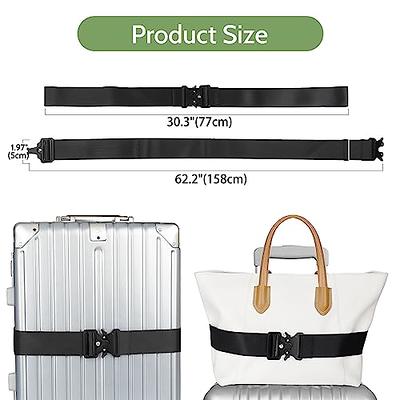 Luggage Straps Adjustable Travel Belt for Luggage Add a Bag Over