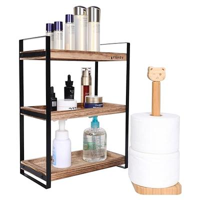 Dorhors 3 Tier Bathroom Counter Organizer,Countertop Bathroom Organizer and  Storage Shelf,Bathroom Counter Tray and Vanity Organizer,Makeup and  Cosmetic Organizer (Rustic White) - Yahoo Shopping