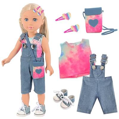 ZITA ELEMENT 23 Pcs American 18 Inch Girl Doll Accessories