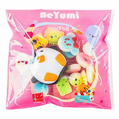 Nobasco Squishies, Pack 28 Mochi Squishy Toys - Kawaii Cat S