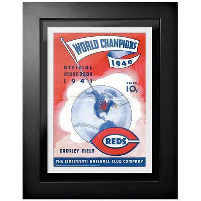 1990 Cincinnati Reds World Series Champions Framed Front Page 