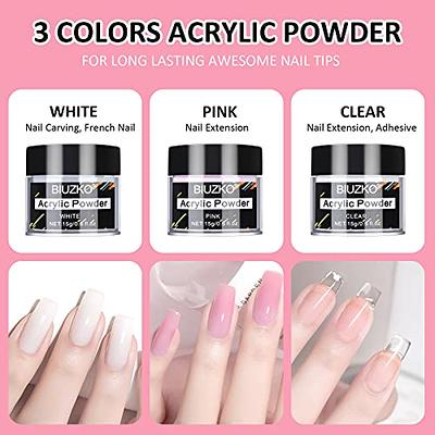  Nail Kit Set Professional Acrylic with Everything, 12 Glitter  Acrylic Powder Kit Nail Art Tips Nail Art Decoration, DIY Nail Art Tool  Nail Supplies Acrylic Nail Kit for Beginners (Professional) 