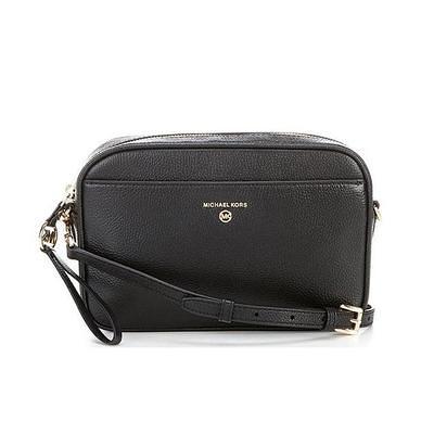 Jet Set Charm Large East West Camera Crossbody Bag - Black