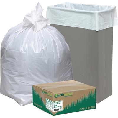 Genuine Joe 30 Gal. Clear Trash Can Liners (250-Count) GJO01012