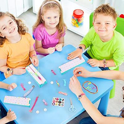 Friendship Bracelet Making Kit for Girls, Arts and Crafts for Kids Ages  8-12, DIY Jewelry Making Kit for 6 7 8 9 10 11 12 Years Old Girls, Birthday