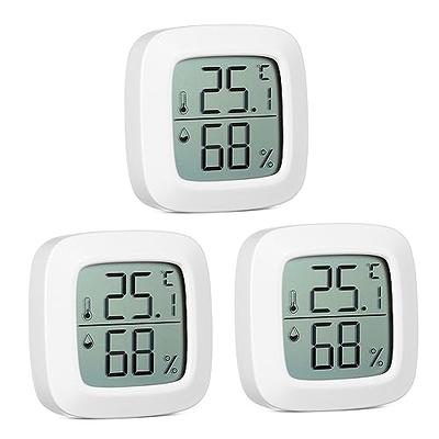 Govee Bluetooth Hygrometer Thermometer, Wireless Thermometer, Mini Humidity  Sensor with Notification Alert, Data Storage and Export, 262 Feet  Connecting Range, 3 Pack - Yahoo Shopping