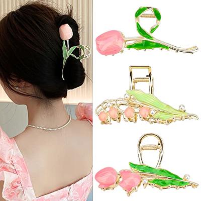 6pcs Claw Clips For Thick Hair,hair Claw Clip Hair Clips Hair Accessories  For Women Girls,large Claw Clips Strong Hold Hair Clip