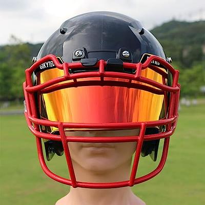 GIKYTEC Football Visor Youth Football Helmet Visor Scratch Resistant UV  Block Facial Protection Visor for Football Helmet (revo-Bronze Gold) -  Yahoo Shopping