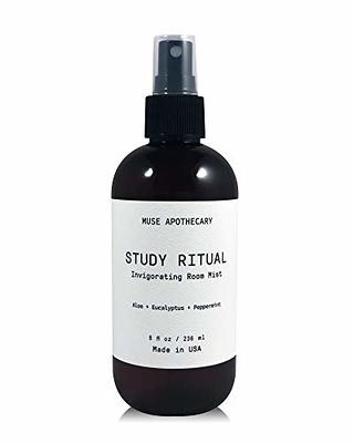 Muse Bath Apothecary Study Ritual - Aromatic and Invigorating Room Mist, 8  oz, Infused with Natural Essential Oils - Aloe + Eucalyptus + Peppermint -  Yahoo Shopping