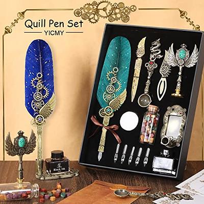 Facwxiao Quill Pen,Quill Pen and Ink Set