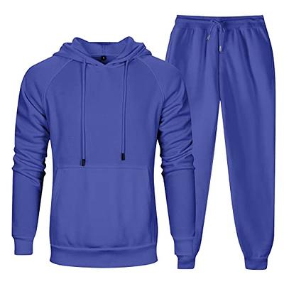 Unisex Sweatsuits 2 Piece Long Sleeve Pullover Hoodie and Sweatpants  Jogging Suits 2023 Fall Winter Casual Workout Tracksuit : :  Clothing