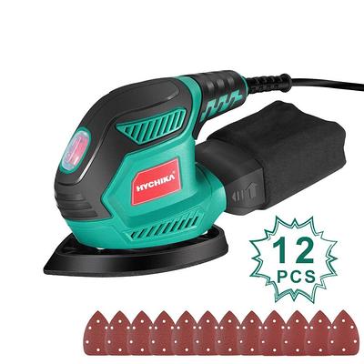 HYCHIKA 1.6 Amp Corded Mouse Detail Sander, 200-Watt 1,4000 OPM