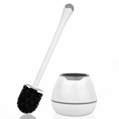 Toilet Brush and Holder, Toilet Bowl Brush and Holder with Long