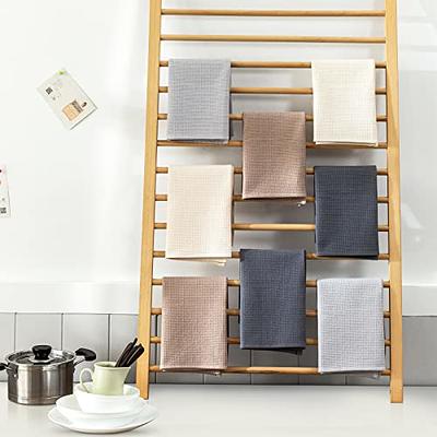 Unique Bargains Cotton Absorbent Waffle Kitchen Dish Towels 6Pcs, Gray, 13  x 13 - Yahoo Shopping