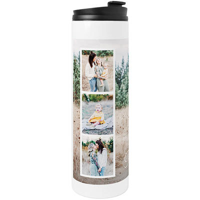 Travel Mugs: Dotty Floral - Blue Stainless Steel Mug, 10Oz, Blue - Yahoo  Shopping