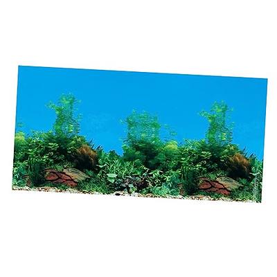 2 Pcs Double Sided Adhesive Pinup Stickers 3D Stickers Fish Tank Background  10 Gallon Aquarium Fish Tank Background Sticker Wall Decal Wall Sticker
