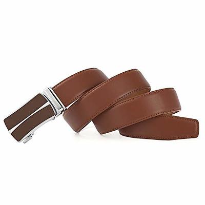 BULLIANT Men's Belt, Brand Ratchet Belt of Genuine Leather for Men Dress,Size Customized