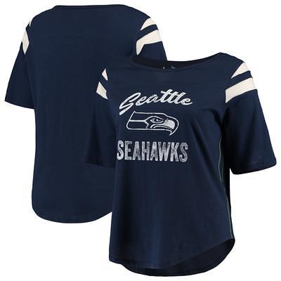 Women's Seattle Seahawks Fanatics Branded College Navy Plus Size