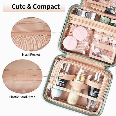 CUBETASTIC Hanging Travel Toiletry Bag, Green Makeup Organizer for Women  Men, 3 Compartment Portable Cute Cosmetic Case Water-resistant Small Travel  Bag for Toiletries - Yahoo Shopping