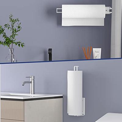 Vertical Wall-mounted Paper Towel Holder 