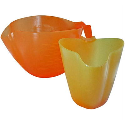 Rachael Ray 10-pc. Mix and Measure Mixing Bowl Measuring Cup and Utensil Set - Orange