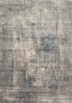 Loloi II Halle HAE-01 Grey Ocean Rug - 3 ft 6 in x 5 ft 6 in