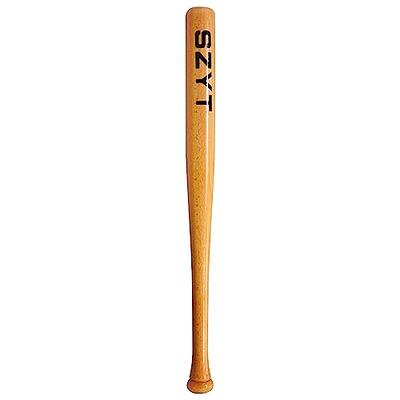  Genuine Solid Beech Wood Baseball Bat - 27 Inch 23 Oz - Tball  Bat, Self Defense, Weight Training, and Pickup Games - Classic and Timeless  Design - KOTIONOK (1) : Sports & Outdoors
