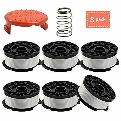 Weed Eater Spool Parts For Black+decker Af-100 With Spool Cap Spring