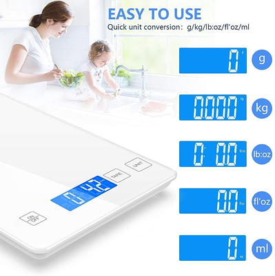 Food Scales for Kitchen Cooking Digital Kichen Scale for Baking