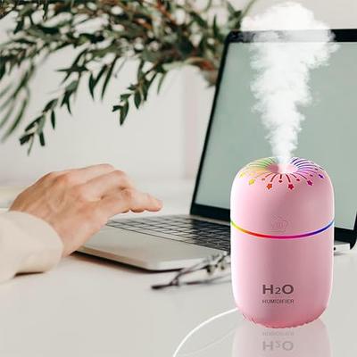  Dreamzy Humidifier, Dreamzy Humidifiers for Bedroom, Dreamzy  Streaming Light Humidifiers, Desktop Air Humidifier, Cool Mist Desktop  Humidifier for Bedroom Office (White) : Home & Kitchen