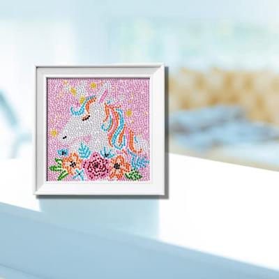 DIY Acrylic Rhinestone Kids Diamond Painting Frame Unicorn for